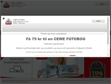 Tablet Screenshot of foto.bog-ide.dk
